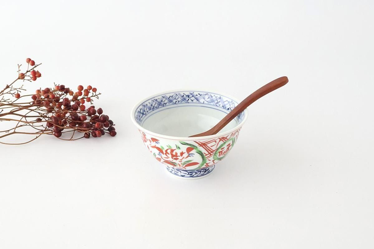 Rice Bowl Banreki Red  | Hasami Ware