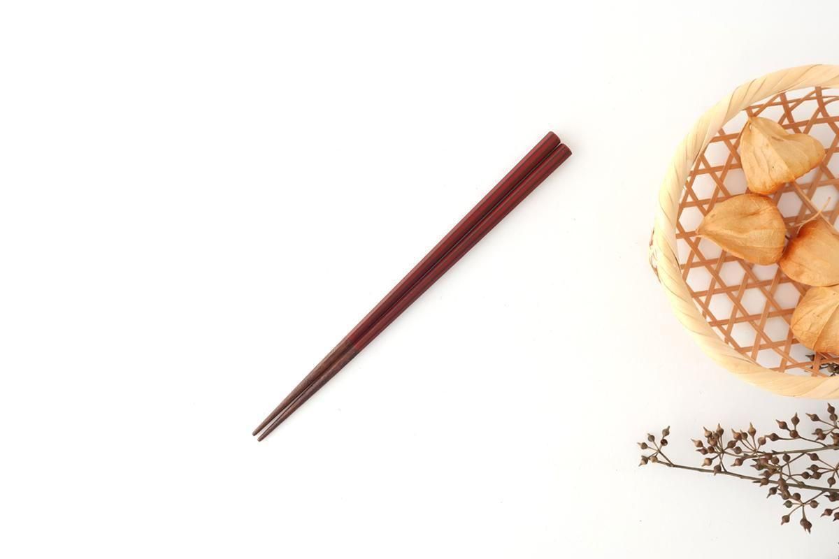 KORINDO Octagonal Chopsticks Negoro 22cm /8.7in