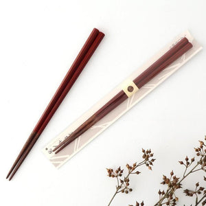 KORINDO Octagonal Chopsticks Negoro 22cm /8.7in