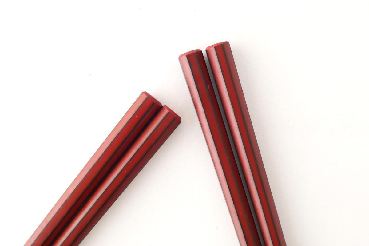 KORINDO Octagonal Chopsticks Negoro 22cm /8.7in