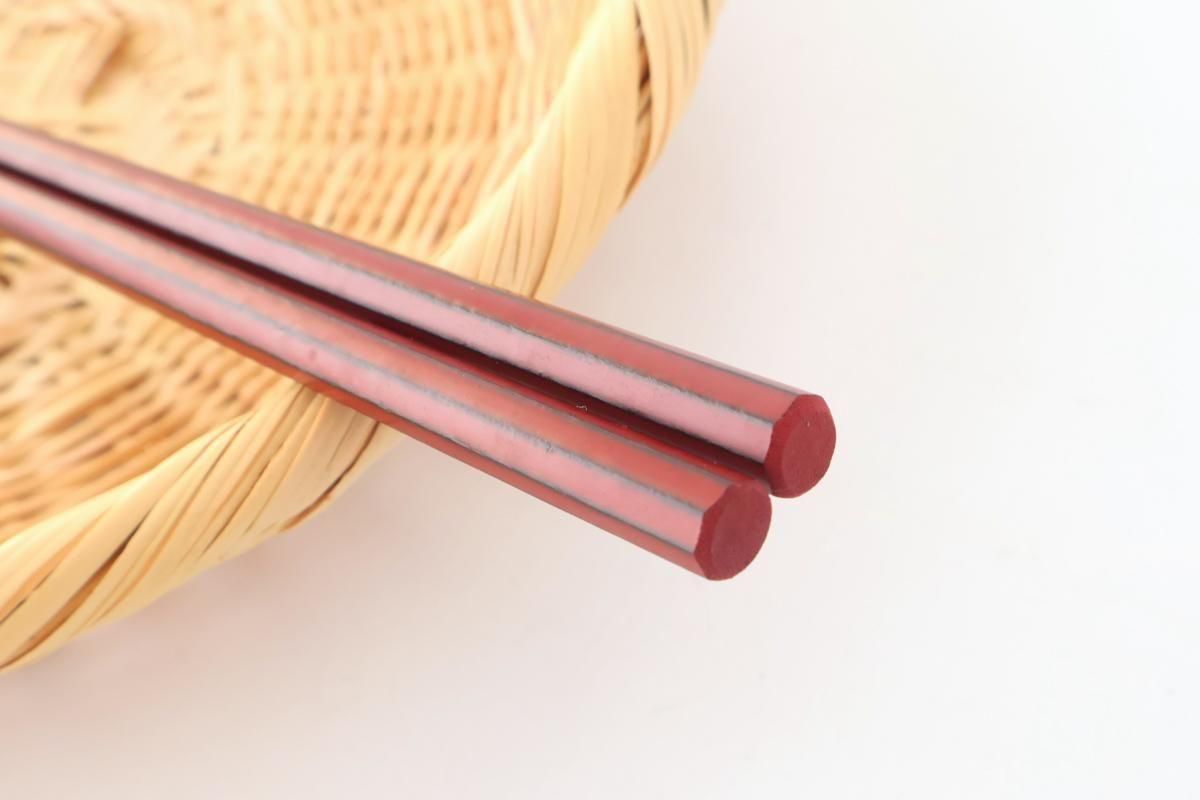 KORINDO Octagonal Chopsticks Negoro 22cm /8.7in