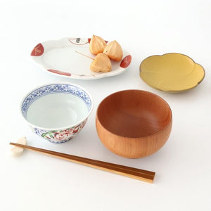 Rice Bowl Banreki Blue | Hasami Ware