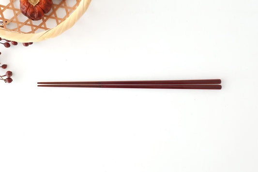 Bamboo Chopsticks Deep Red 23.0cm /9.05in