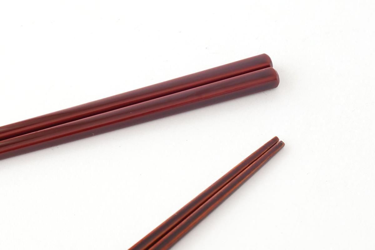 Bamboo Chopsticks Deep Red 23.0cm /9.05in