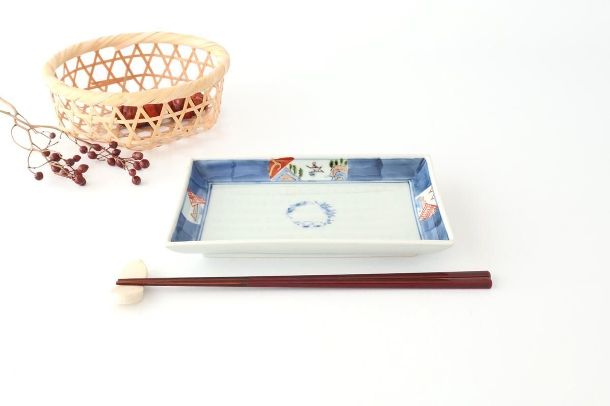Bamboo Chopsticks Deep Red 23.0cm /9.05in
