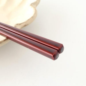Bamboo Chopsticks Deep Red 23.0cm /9.05in