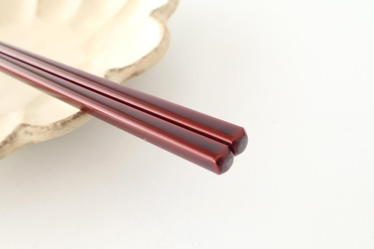 Bamboo Chopsticks Deep Red 23.0cm /9.05in