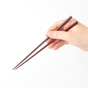 Bamboo Chopsticks Deep Red 23.0cm /9.05in