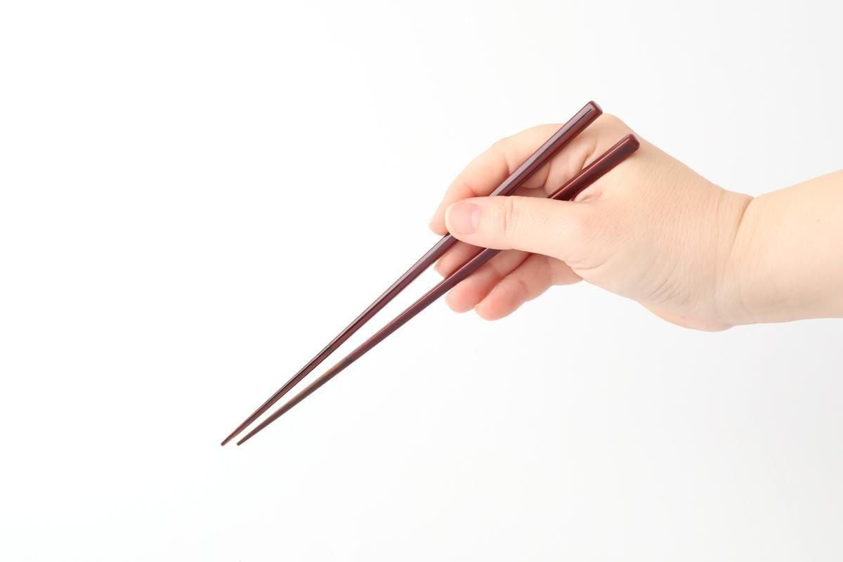 Bamboo Chopsticks Deep Red 23.0cm /9.05in