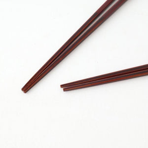 Bamboo Chopsticks Deep Red 23.0cm /9.05in