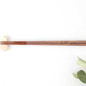 [Pair Set] TSUGI Chopsticks Gray/Pink 23.0cm /9.05in Paulownia Wood Box