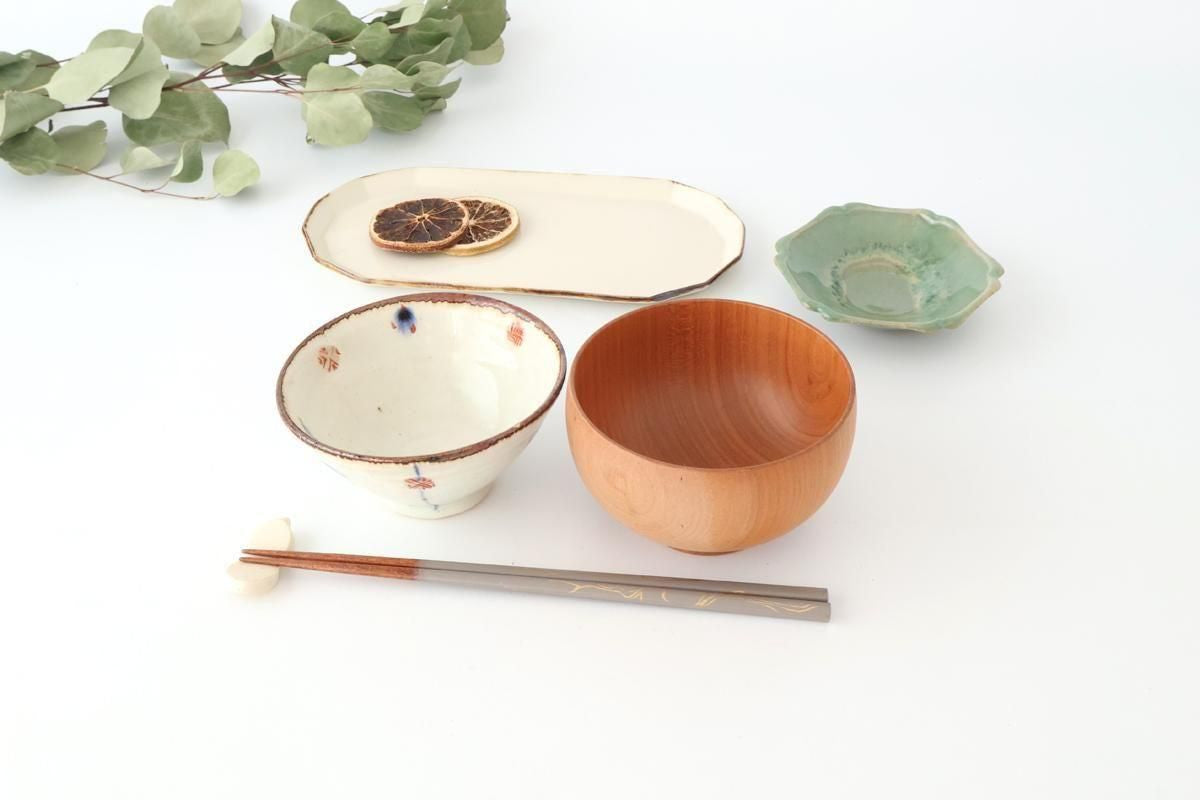 [Pair Set] TSUGI Chopsticks Gray/Pink 23.0cm /9.05in Paulownia Wood Box