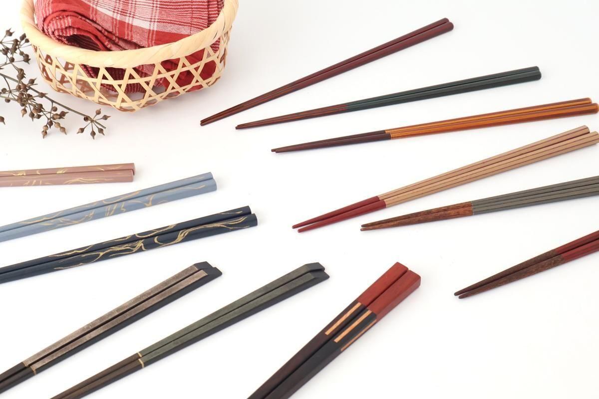 KUMIKI Chopsticks Ebony×Padauk 23.0cm /9.05in