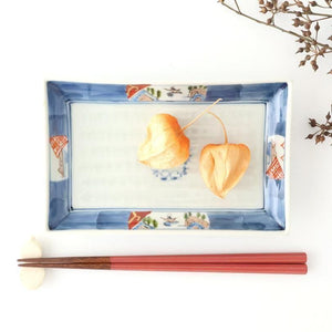 KORINDO Octagonal Chopsticks Peach/White 22cm /8.7in