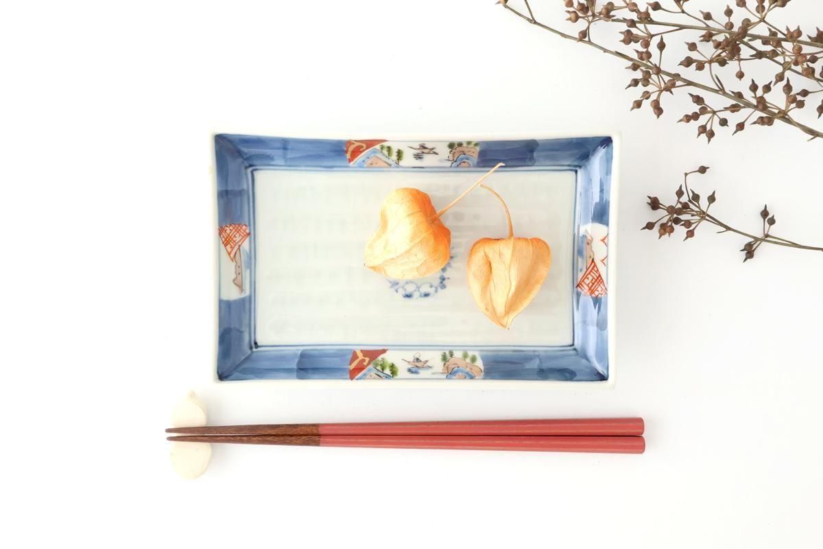 KORINDO Octagonal Chopsticks Peach/White 22cm /8.7in