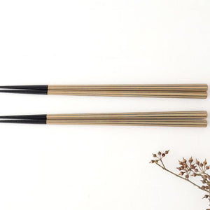 KORINDO Octagonal Chopsticks White/Black 23.5cm /9.25in