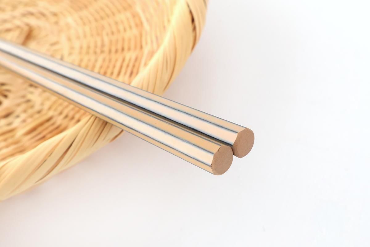 KORINDO Octagonal Chopsticks White/Black 23.5cm /9.25in