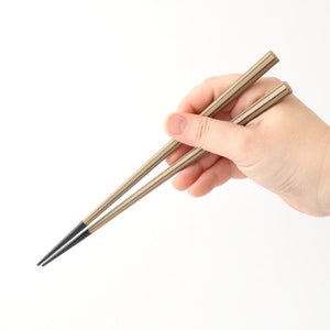 KORINDO Octagonal Chopsticks White/Black 23.5cm /9.25in