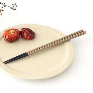 KORINDO Octagonal Chopsticks White/Black 23.5cm /9.25in