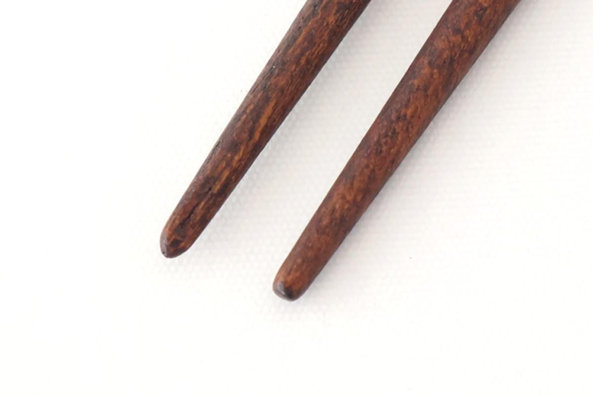 KORINDO Octagonal Chopsticks White/Vermilion 22cm /8.7in