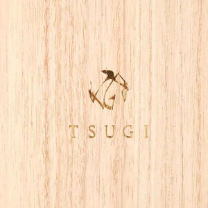 [Pair Set] TSUGI Chopsticks Navy/Pink 23.0cm /9.05 in Paulownia Wood Box