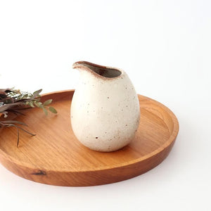 Sake Carafe Katakuchi Beige | Mino Ware