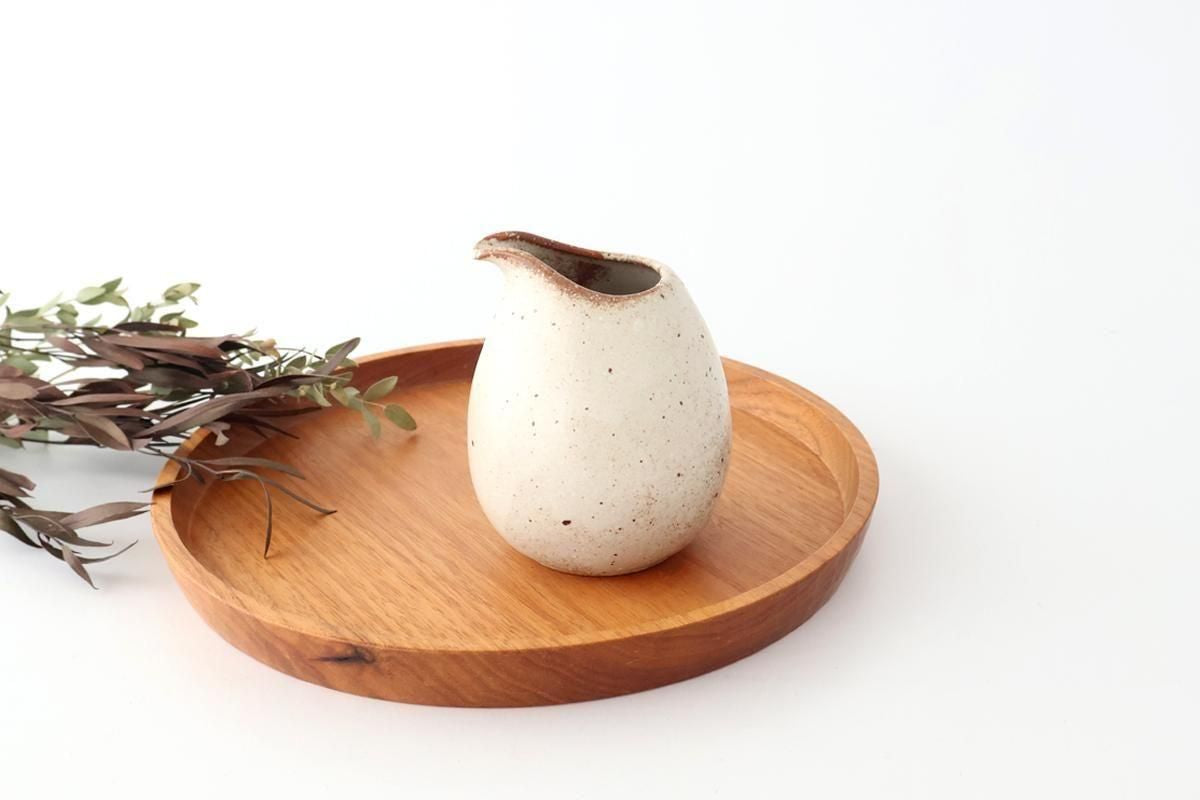 Sake Carafe Katakuchi Beige | Mino Ware