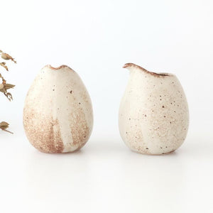 Sake Carafe Katakuchi Beige | Mino Ware