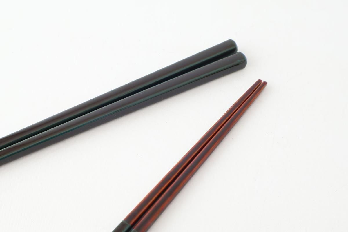 Bamboo Chopsticks Dark Blue 23.0cm /9.05in