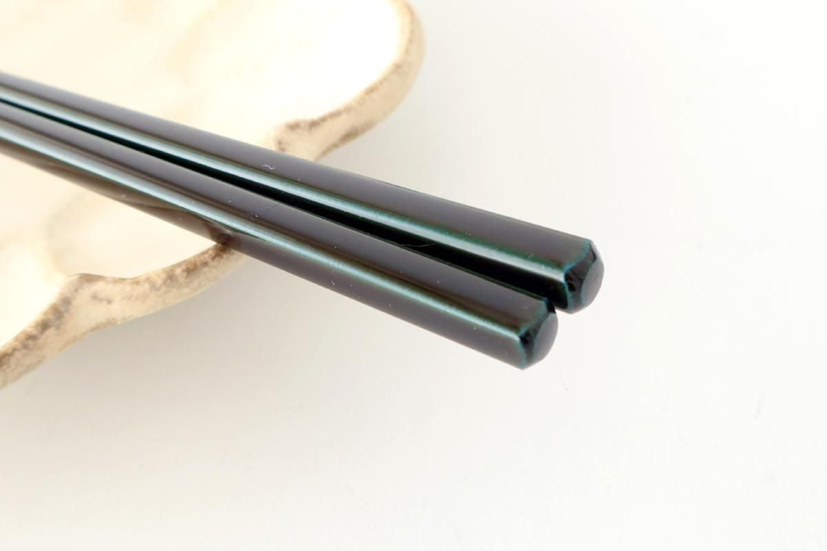 Bamboo Chopsticks Dark Blue 23.0cm /9.05in