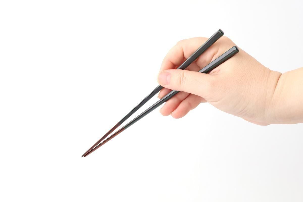 Bamboo Chopsticks Dark Blue 23.0cm /9.05in