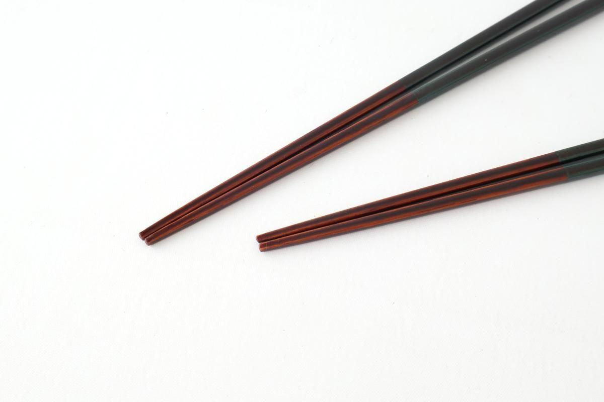 Bamboo Chopsticks Dark Blue 23.0cm /9.05in