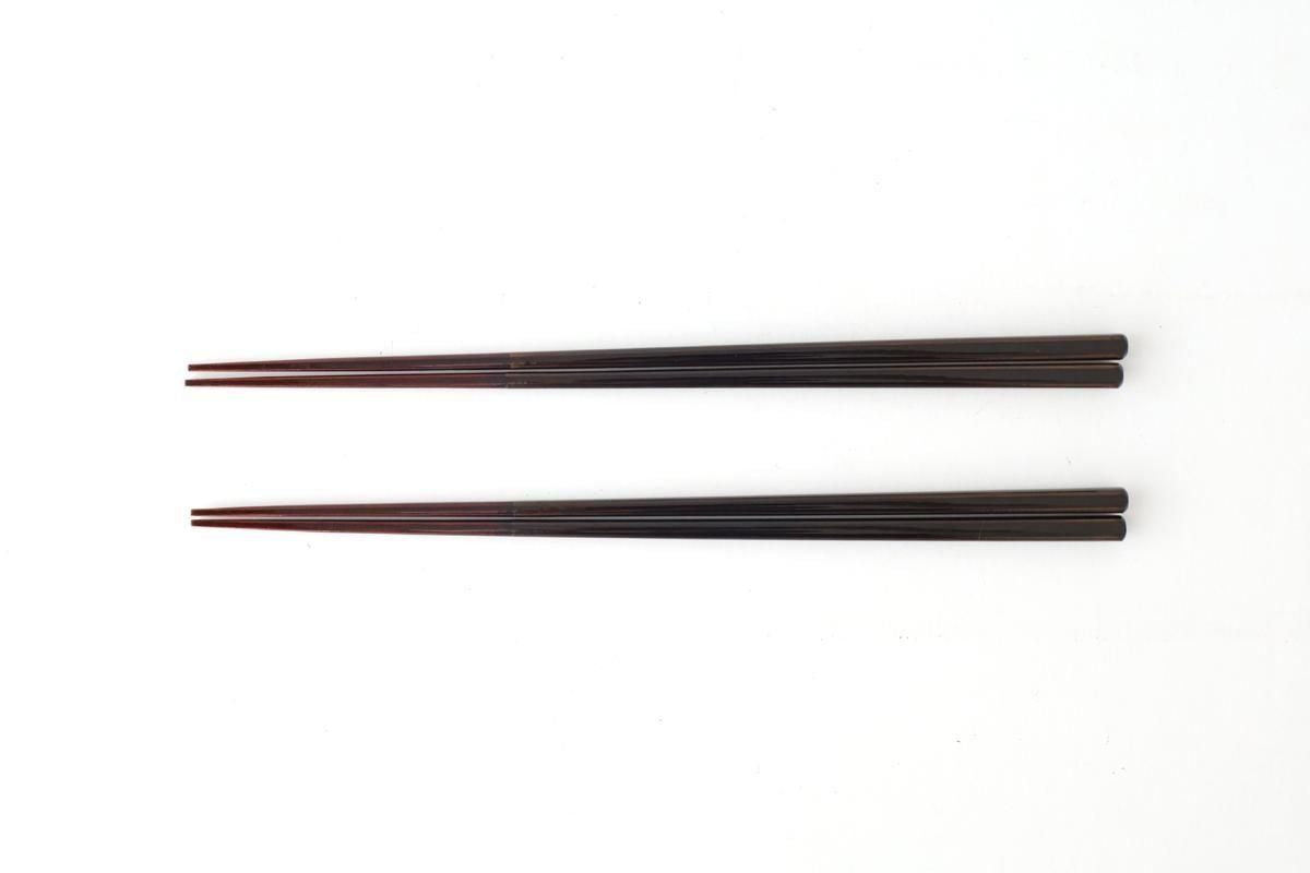 Bamboo Chopsticks Black 23.0cm /9.05in