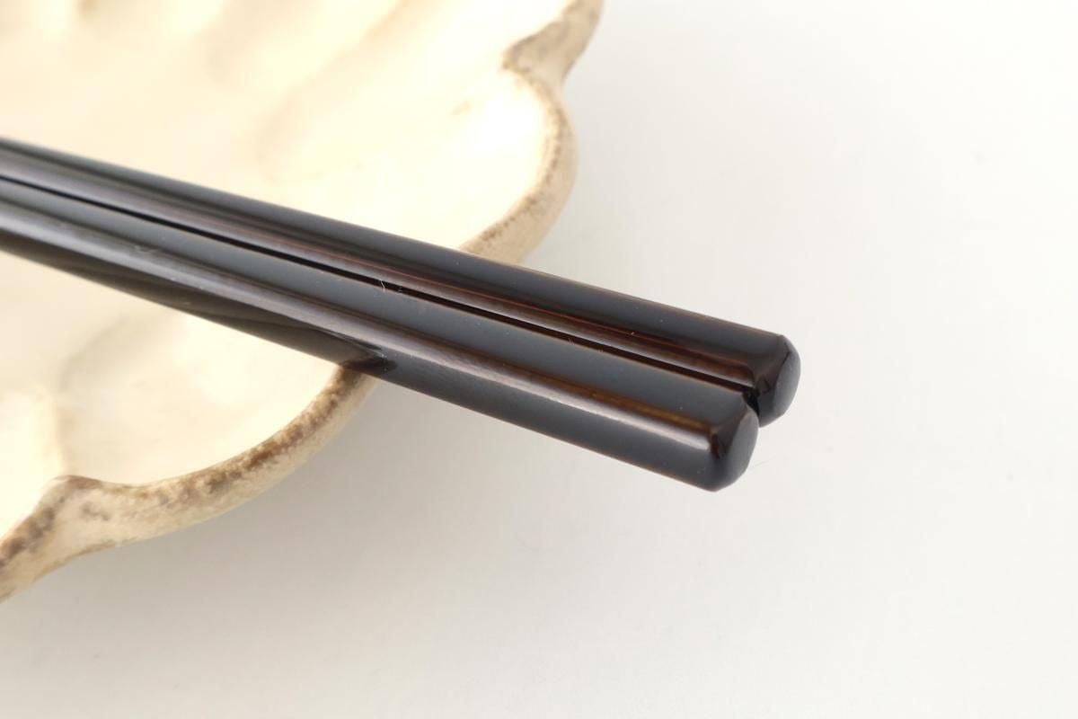 Bamboo Chopsticks Black 23.0cm /9.05in