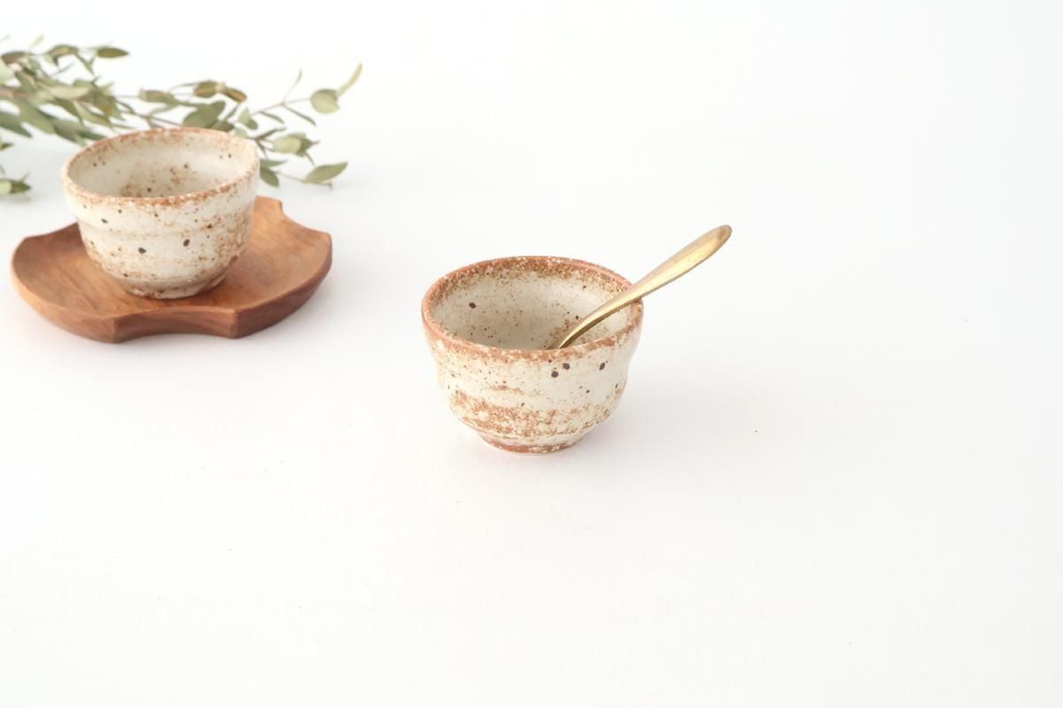 Sake Cup Guinomi Beige | Mino Ware