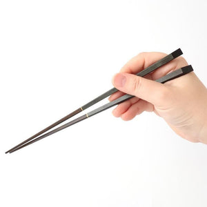Bamboo Chopsticks Dark Gray 23.0cm /9.05in
