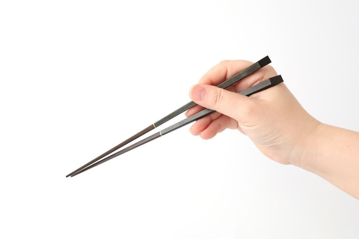 Bamboo Chopsticks Dark Gray 23.0cm /9.05in