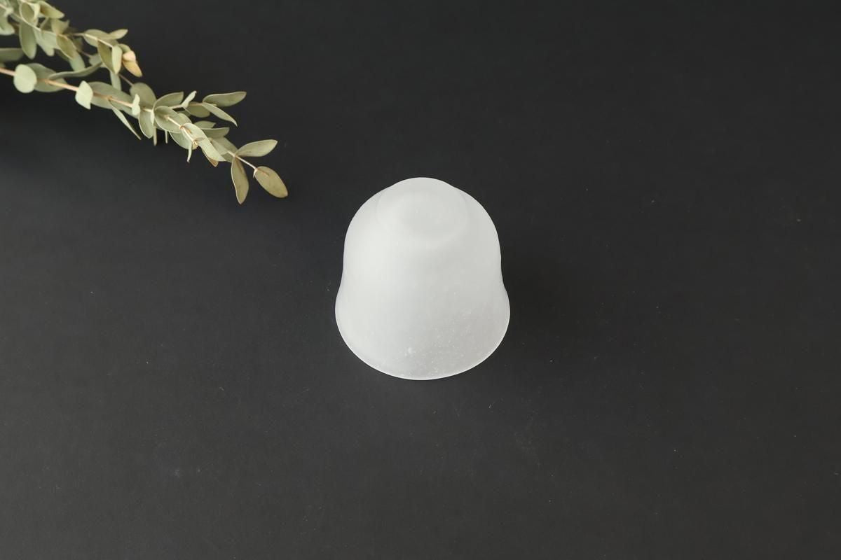 Hirota Glass Sake Cup Guinomi White