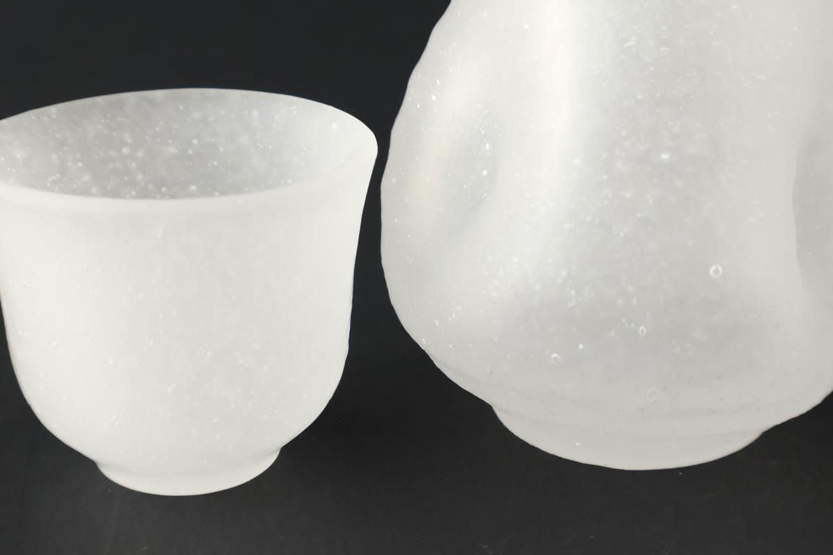 Hirota Glass 3-piece Sake Set