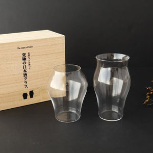 [Set of 2] Hirota Glass Ultimate Sake Glasses