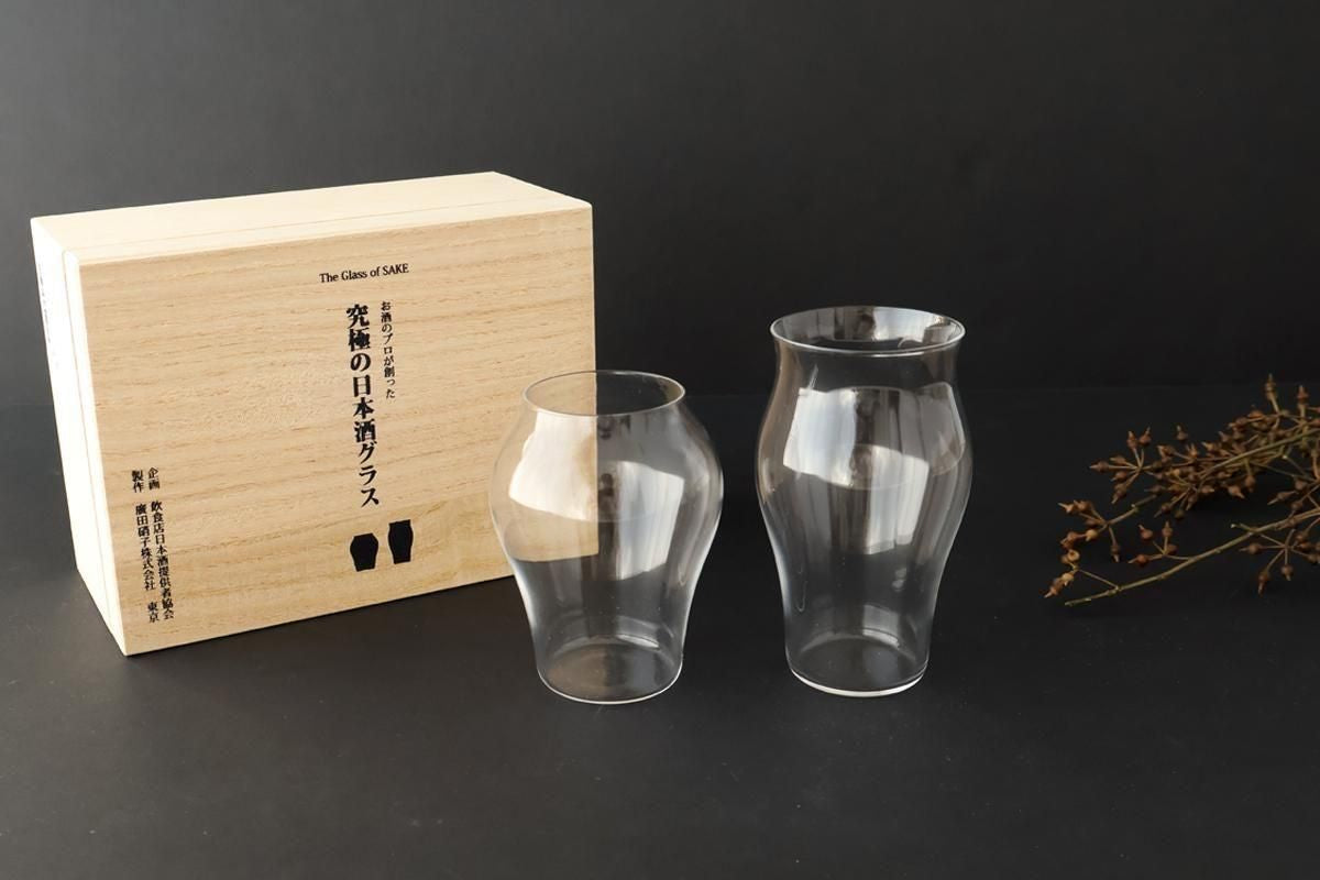 [Set of 2] Hirota Glass Ultimate Sake Glasses