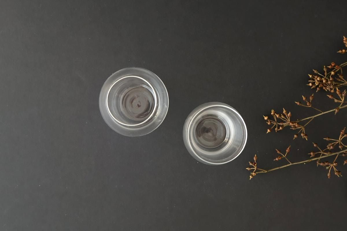 [Set of 2] Hirota Glass Ultimate Sake Glasses