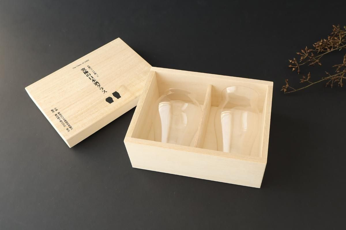 [Set of 2] Hirota Glass Ultimate Sake Glasses