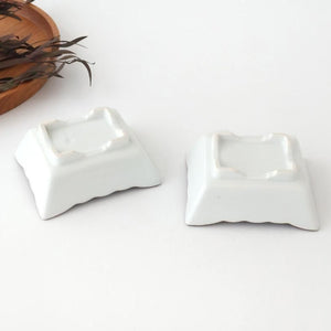 Square Bowl Blue and Gold Rim | Kobachi Arita Ware