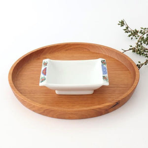 Small Square Plate Old-Imari Pattern  | Sauce Plate Arita Ware
