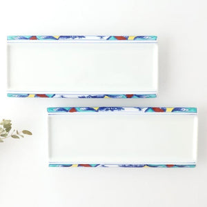 Rectangular Plate Landscape Design | Sushi Plate Arita Ware