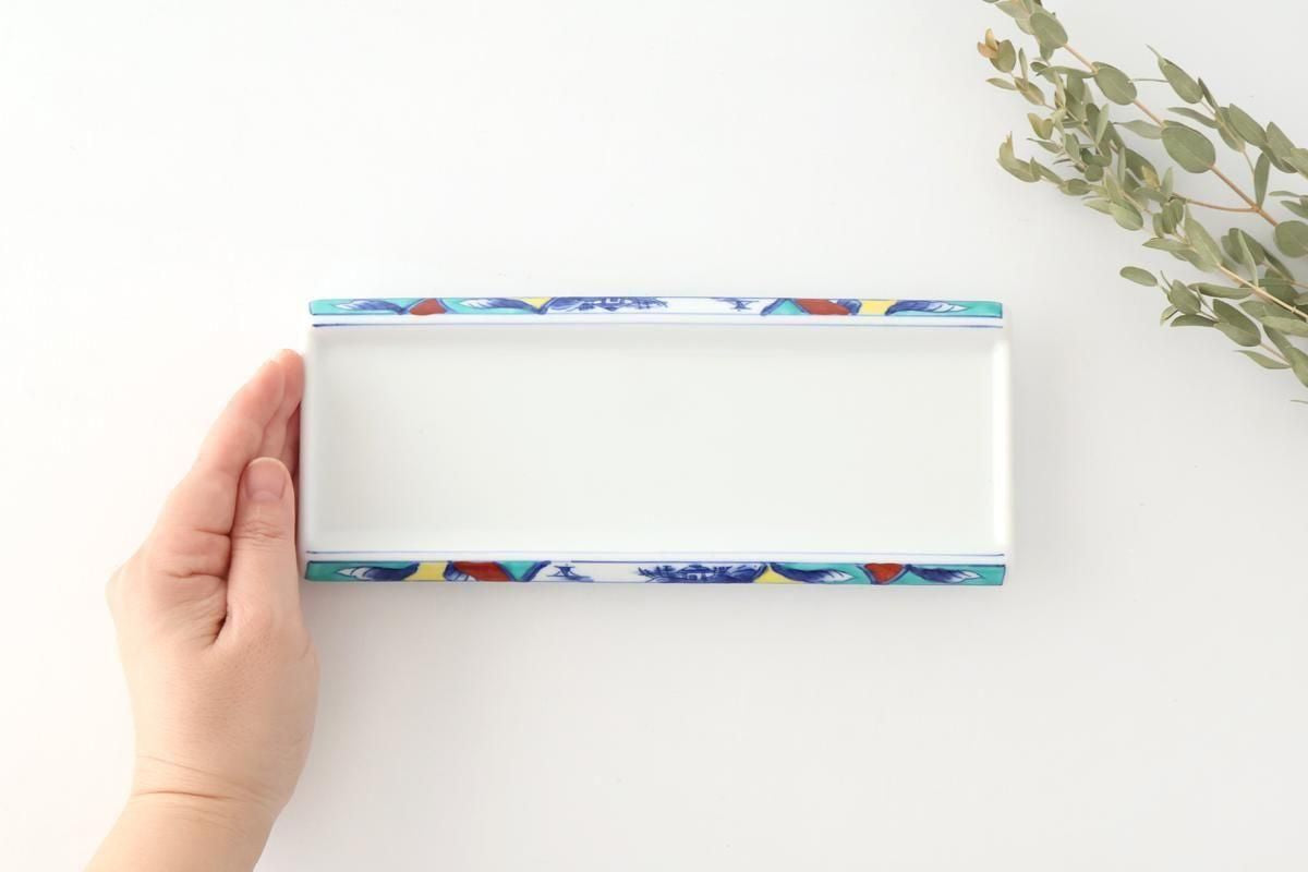 Rectangular Plate Landscape Design | Sushi Plate Arita Ware