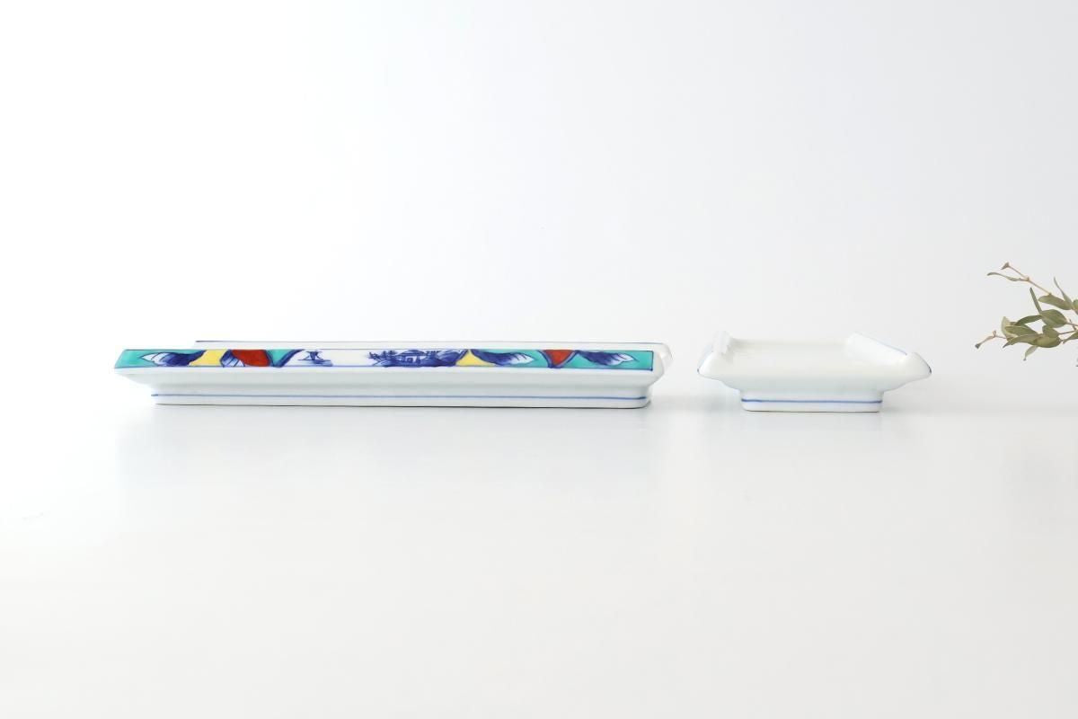 Rectangular Plate Landscape Design | Sushi Plate Arita Ware