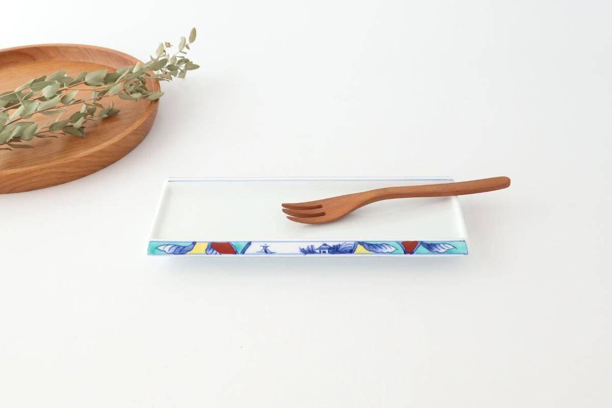 Rectangular Plate Landscape Design | Sushi Plate Arita Ware
