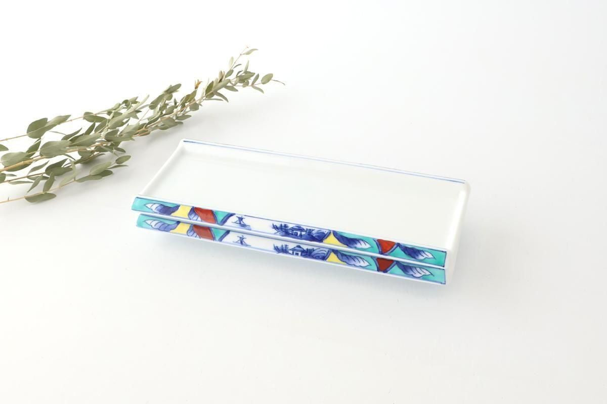 Rectangular Plate Landscape Design | Sushi Plate Arita Ware